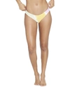 L*space Sandy Classic Bikini Bottom In Yellow