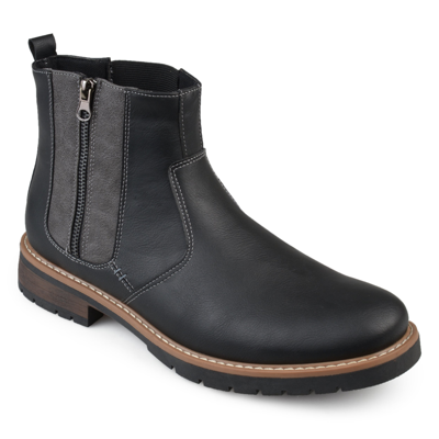 Vance Co. Men's Pratt Wide-width Ankle Boot In Black