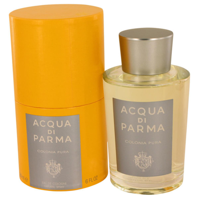 Acqua Di Parma 538553 Colonia Pura Eau De Cologne Spray, Unisex - 6 oz In Orange