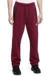 Nike Tech Fleece Pants In Red