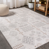 Jonathan Y Bhalil Berber Diamond Geometric Area Rug In Beige