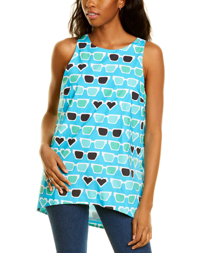 Tyler Boe Melissa Top In Blue