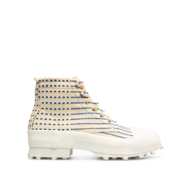 Camper Traktori High Top Sneaker In White