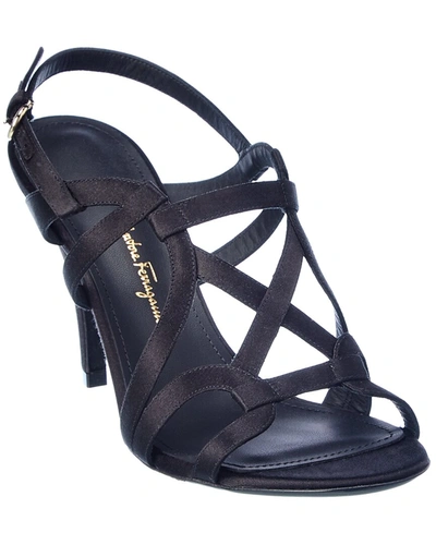 FERRAGAMO SALVATORE FERRAGAMO GAL SATIN SANDAL