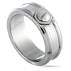 CHARRIOL ROTONDE STAINLESS STEEL BAND RING