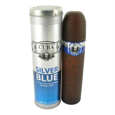 Fragluxe Cuba Silver Blue By  Eau De Toilette Spray 3.3 oz