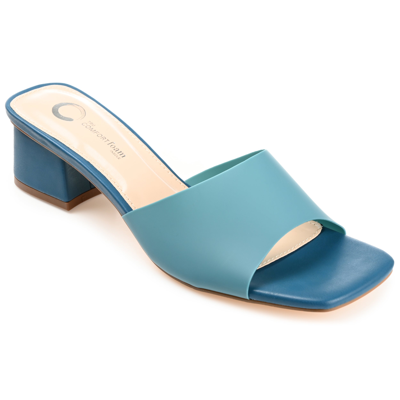 Journee Collection Collection Women's Tru Comfort Foam Jaydin Pump In Blue