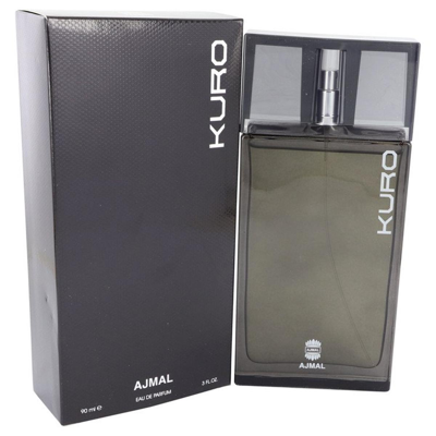 Ajmal 542190 3 oz Kuro Cologne Eau De Parfum Spray For Men In Purple