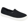 Journee Collection Collection Women's Tru Comfort Foam Meika Knit Sneaker In Black