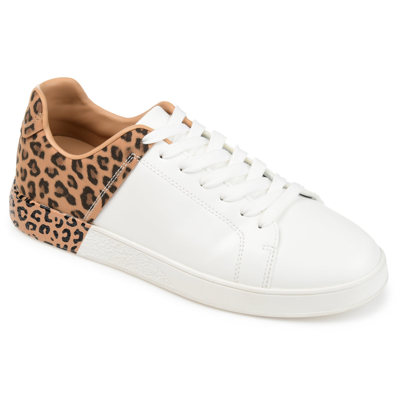 Journee Collection Collection Women's Tru Comfort Foam Sabble Sneaker In Brown