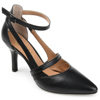 Journee Signature Vallerie Pointed Toe Pump In Black