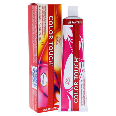 Wella I0086475 Color Touch Demi & Permanent Hair Color For Unisex - 4 5 Medium Brown & Red & Violet - 2 oz In Multi