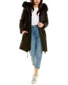 Mackage Down Sleeve Parka In Black