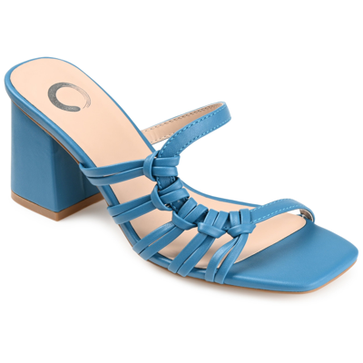 Journee Collection Collection Women's Emory Pump In Blue