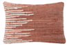 ANAYA Terracotta Striped Pillow
