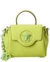 Versace La Medusa Small Handbag In Green