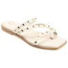 Journee Collection Collection Women's Tru Comfort Foam Fanny Sandal In White