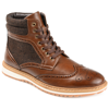 Vance Co. Vance Co . Harlan Wingtip Ankle Boot In Brown