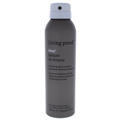 Living Proof No-frizz Instant De-frizzer Dry Conditioning Spray By  For Unisex - 6.2 oz Hairspray In Grey