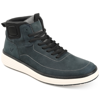 Territory Roam Mens Suede High-top Casual And Fashion Sneakers In Blue