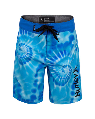 Hurley Kids'  Tie-dye Board Short In Blue