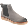 Thomas & Vine Cedric Plain Toe Chelsea Boot In Grey