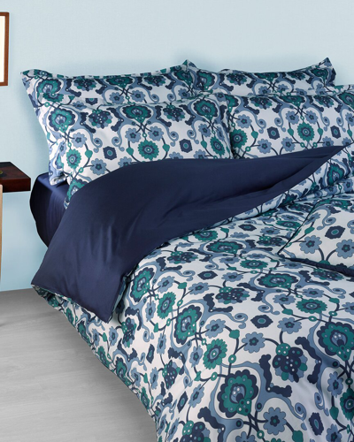 Amalia Home Collection Jaya Duvet Cover In Blue
