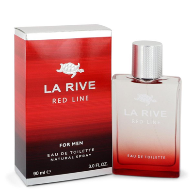 La Rive 545067 3 oz Red Line Cologne Eau De Toilette Spray For Men