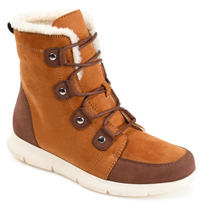 Journee Collection Collection Women's Tru Comfort Foam Laynee Boot In Brown