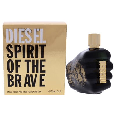 Diesel Spirit Of The Brave By  For Men - 4.2 oz Edt Spray In Black