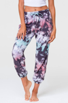 Onzie French Terry Sweatpant In True Romance In Multi