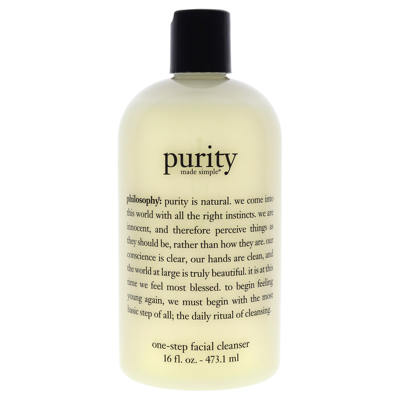Philosophy Purity Made Simple One Step Facial Cleanser By  For Unisex - 16 oz Cleanser In White