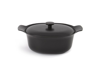 Berghoff Ron Black Cast Iron 5.5 Qt. Covered Casserole In Black