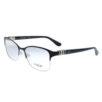 Vogue Eyewear Vo 4050 352 53mm Womens Butterfly Eyeglasses 53mm In Black