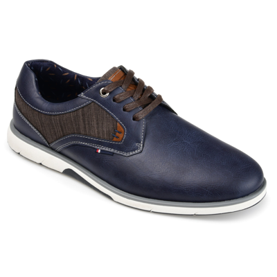 Vance Co. Men's Fritz Casual Dress Shoes In Blue