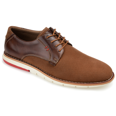 Vance Co. Men's Murray Casual Derby Shoes In Brown