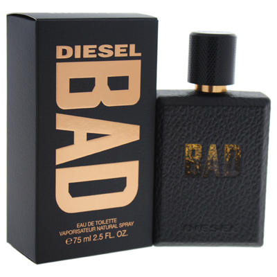 Diesel Bad By  For Men - 2.5 oz Edt Spray In Black
