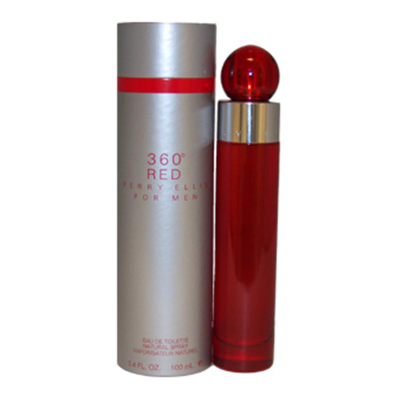 Perry Ellis 360 Red By  For Men - 3.4 oz Edt Cologne  Spray