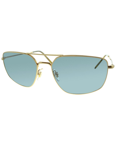 Ray Ban Ray-ban Unisex Rb3666 56mm Sunglasses In Gold