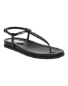 Sam Edelman Women's Naomi T-strap Footbed Sandals Women's Shoes In Black