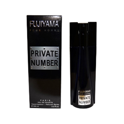 Succes De Paris M-3761 Fujiyama Private Number By  For Men - 3.3 oz Edt Cologne  Spra In Black