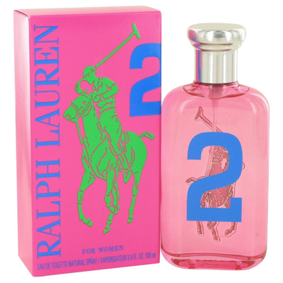 Ralph Lauren 498862 Big Pony Pink 2 By  Eau De Toilette Spray 3.4 oz