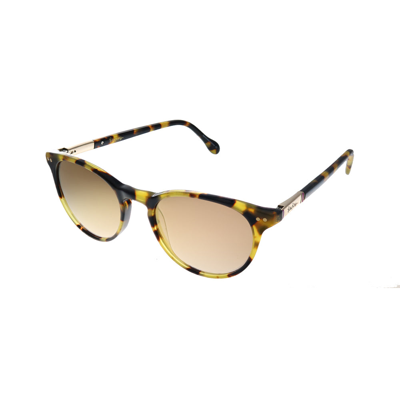 Lilly Pulitzer Lp Palermo To Womens Round Sunglasses In Yellow