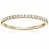 Vir Jewels 1/5 Cttw Diamond Wedding Band Prong Set 14k Gold Prong Set Round In Yellow