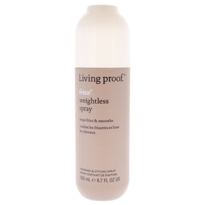 Living Proof No Frizz Weightless Styling Spray By  For Unisex - 6.7 oz Styling Spray In White