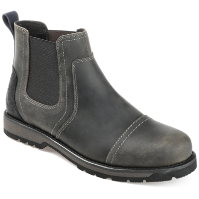 Territory Men's Holloway Cap Toe Chelsea Boots In Grey