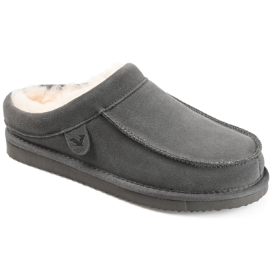 Territory Men's Oasis Moccasin Clog Slippers Men's Shoes In Grey