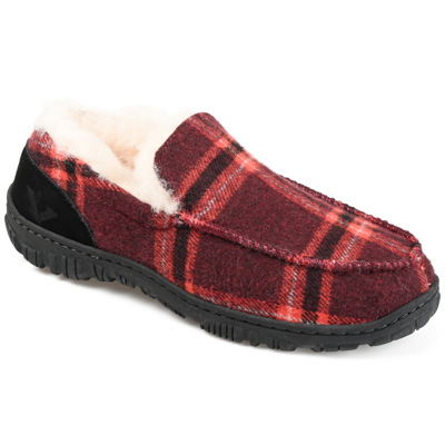 Territory Men's Ember Moccasin Slippers Men's Shoes In Red