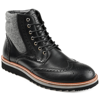 Thomas & Vine Thomas And Vine Rockland Wingtip Ankle Boot In Black