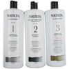 NIOXIN 308322 10.1 OZ UNISEX MAINTENANCE KIT SYSTEM 2 WITH CLEANSER, SCALP THERAPY & SCALP TREATMENT - 3 PI